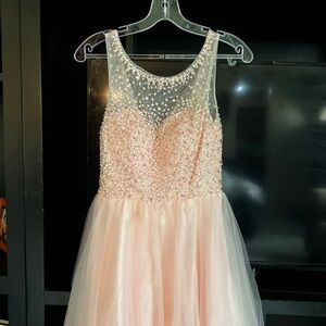 Blush pink dress